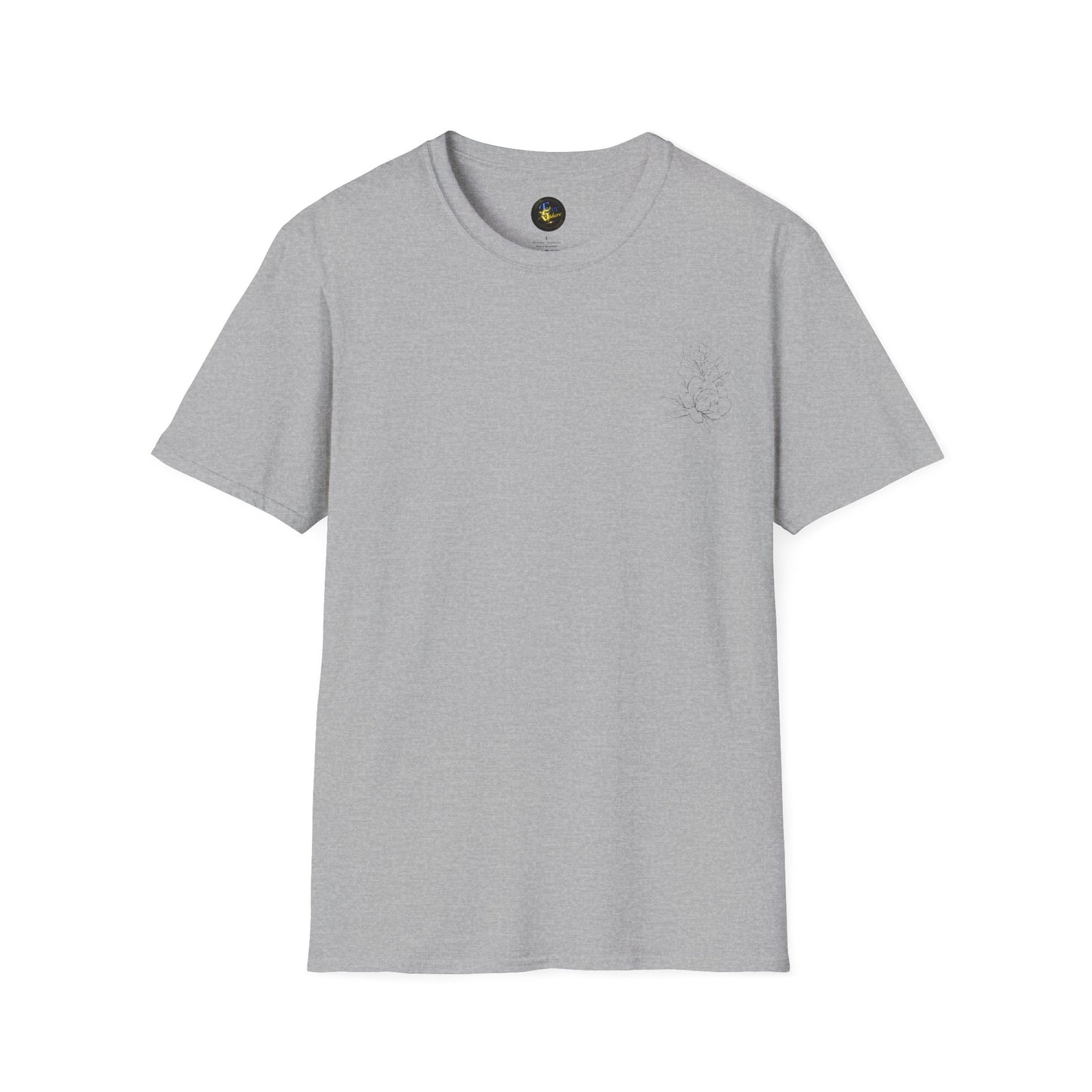 Wild Spirit Butterfly V-Neck Tee for Women