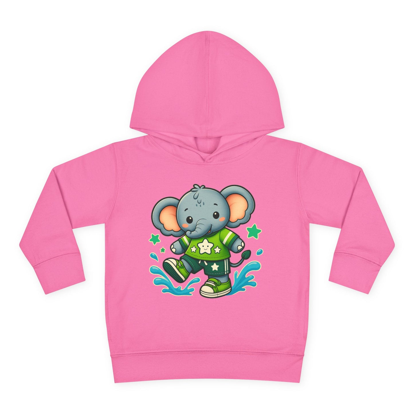 Toddler Splash & Dash Elephants Fleece Hoodie