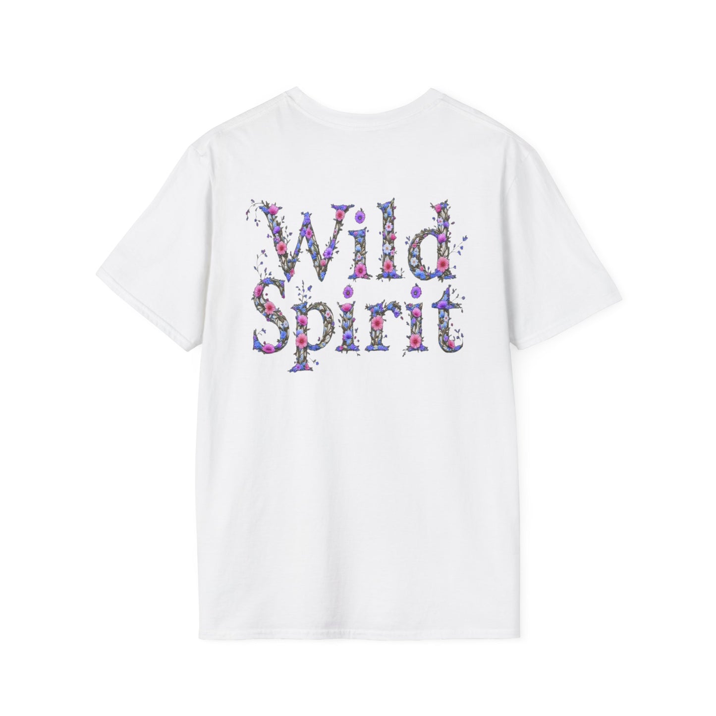 Wild Spirit Butterfly V-Neck Tee for Women