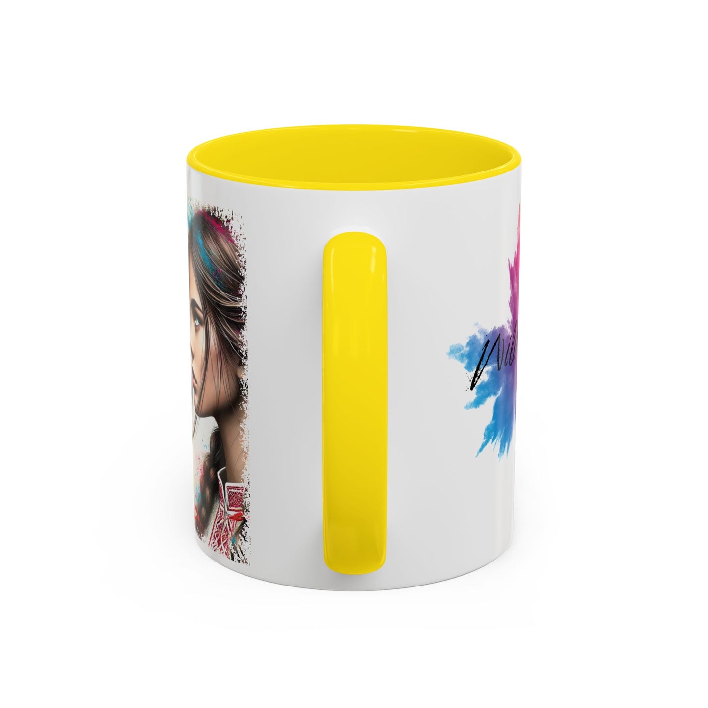 Ukrainian Wild Spirit Girl Mug Size 11oz, 15oz