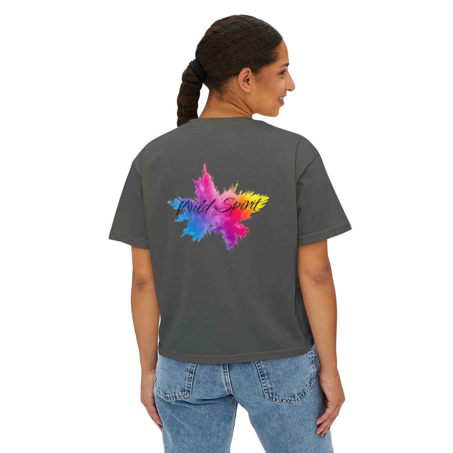 PERSONALIZE Eyes of the Unshaken - Oversized Boxy Fit Graphic T-shirt