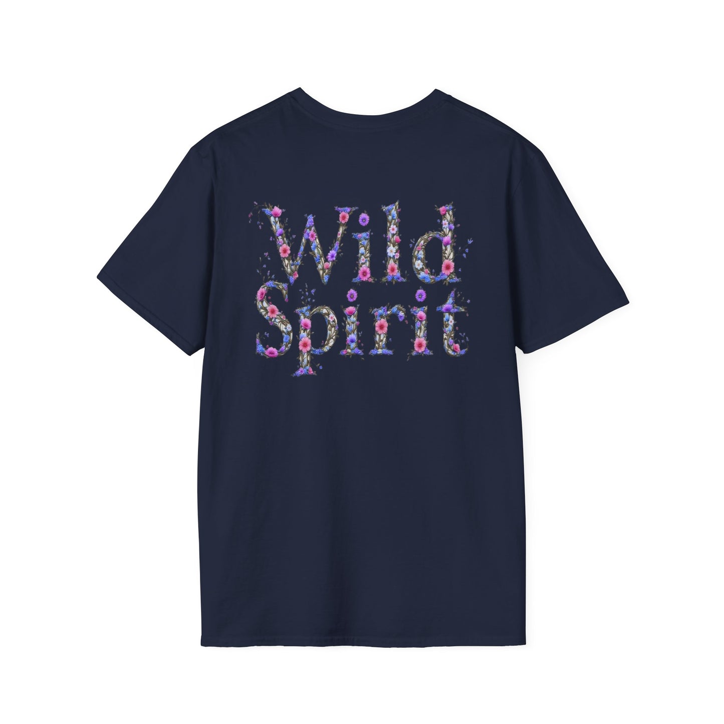 Wild Spirit Butterfly V-Neck Tee for Women