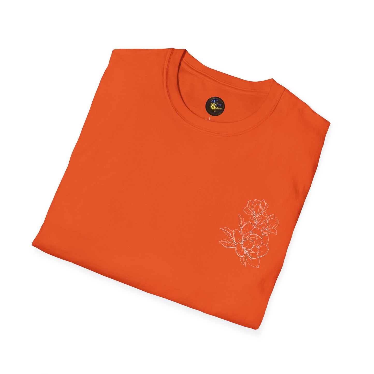 Wild Spirit Butterfly V-Neck Tee for Women