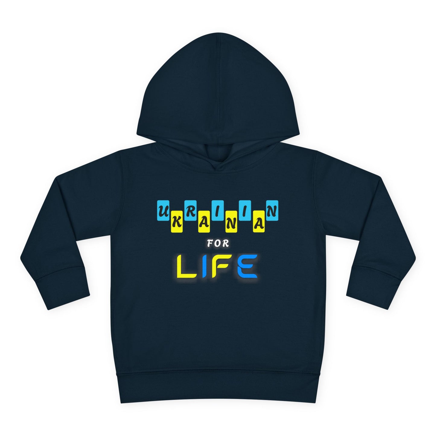 Toddler Ukrainian for Life Fleece Hoodie