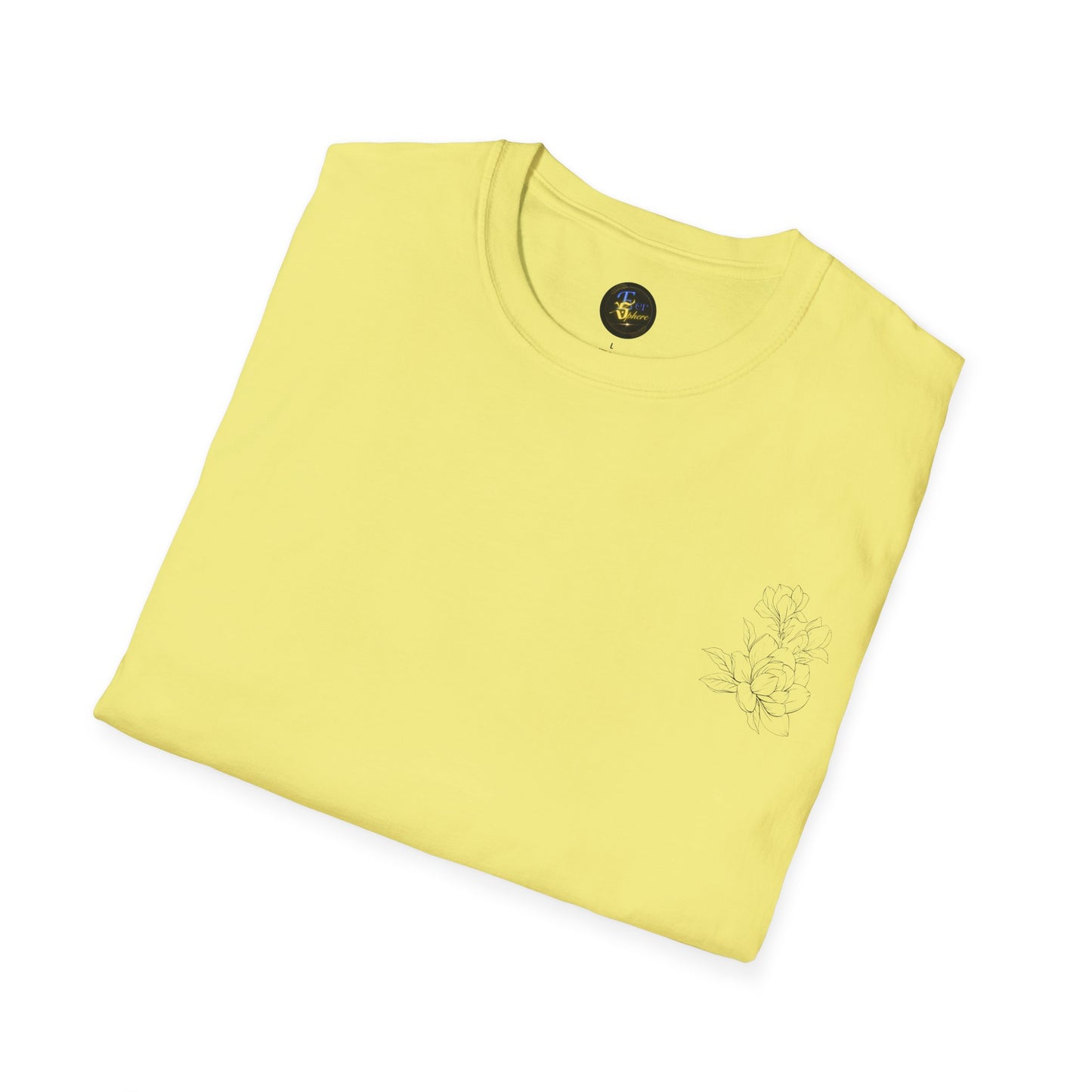 Wild Spirit Butterfly V-Neck Tee for Women