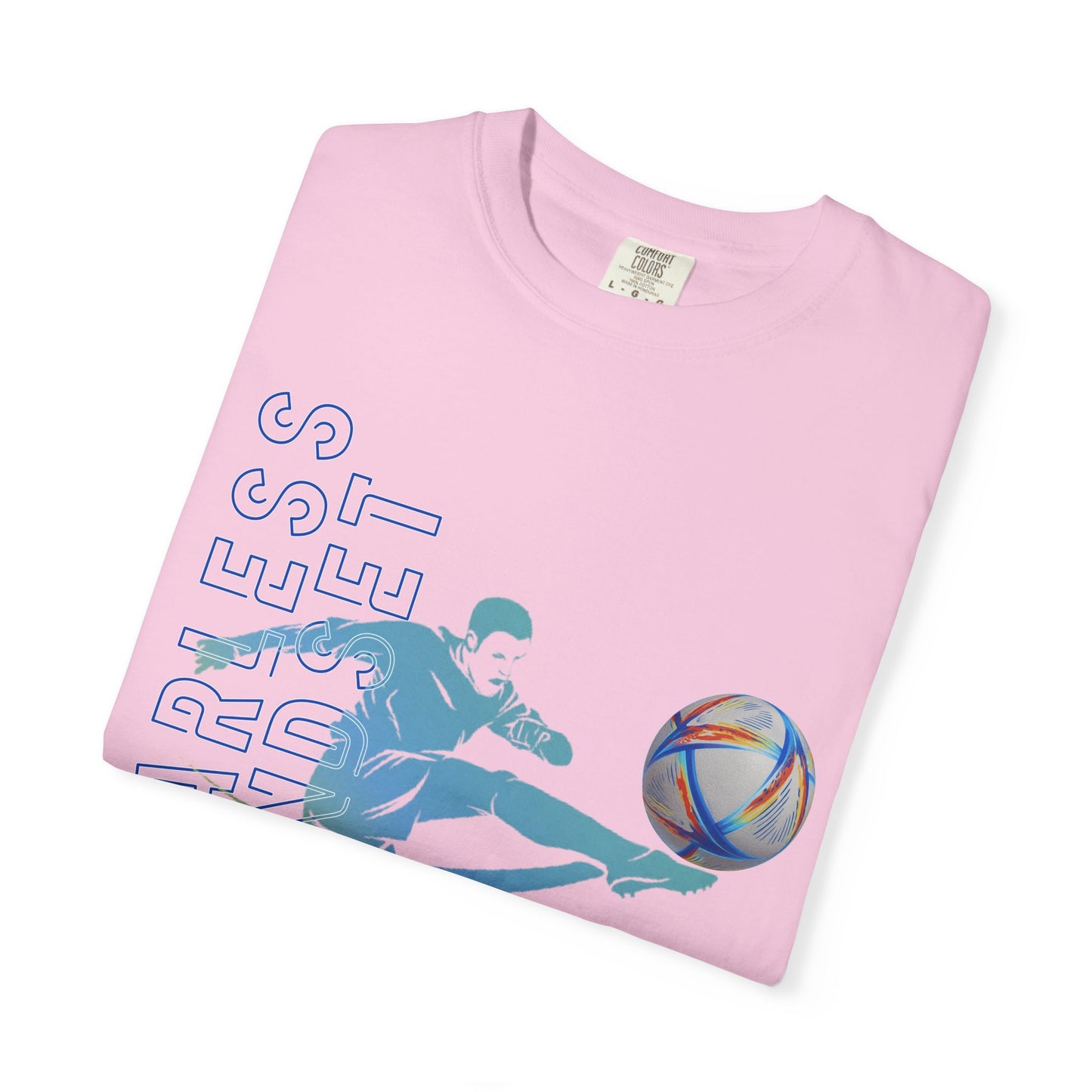Unisex Soccer Turbo Blaze Garment-Dyed T-shirt