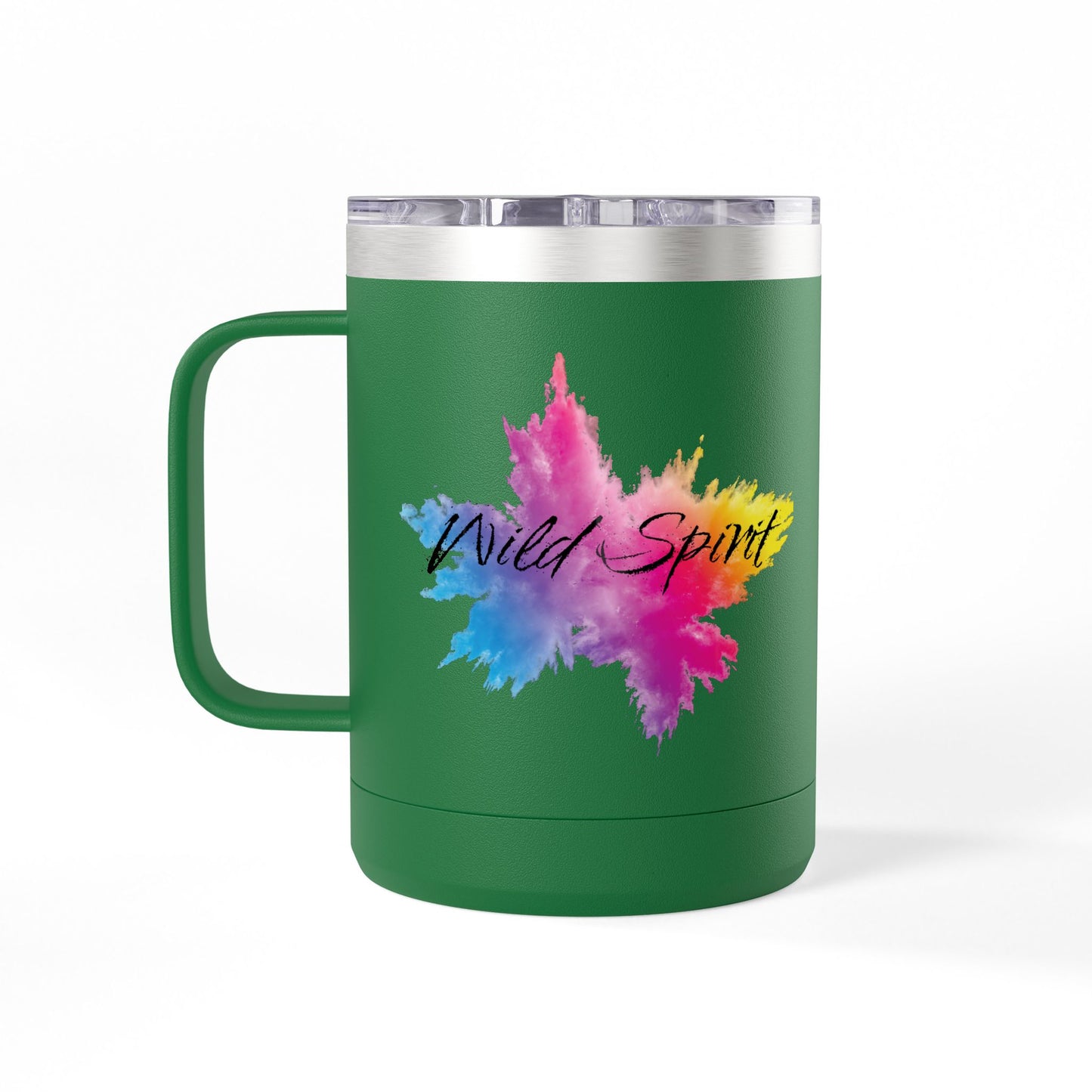 Ukrainian Wild Spirit Girl Mug Tumbler, 15oz