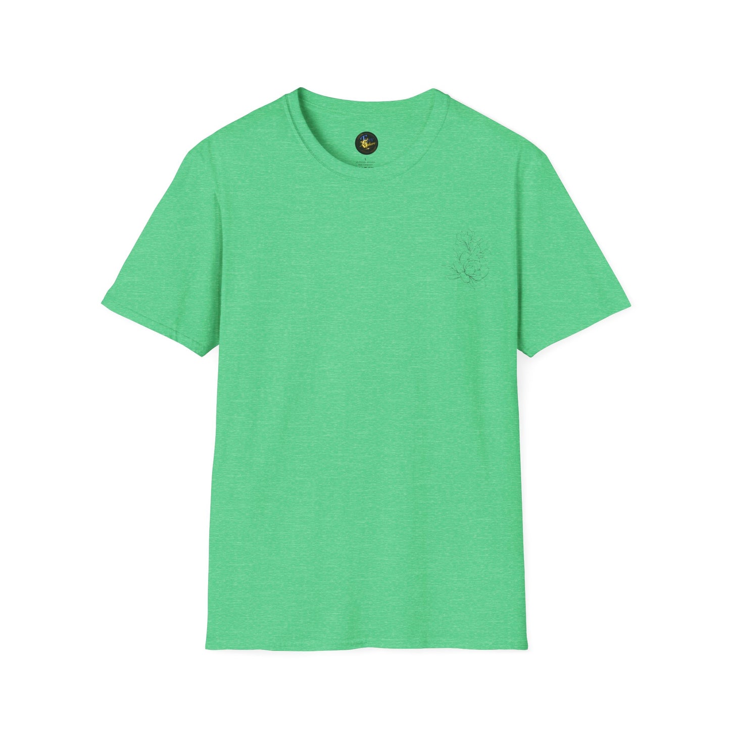 Wild Spirit Butterfly V-Neck Tee for Women