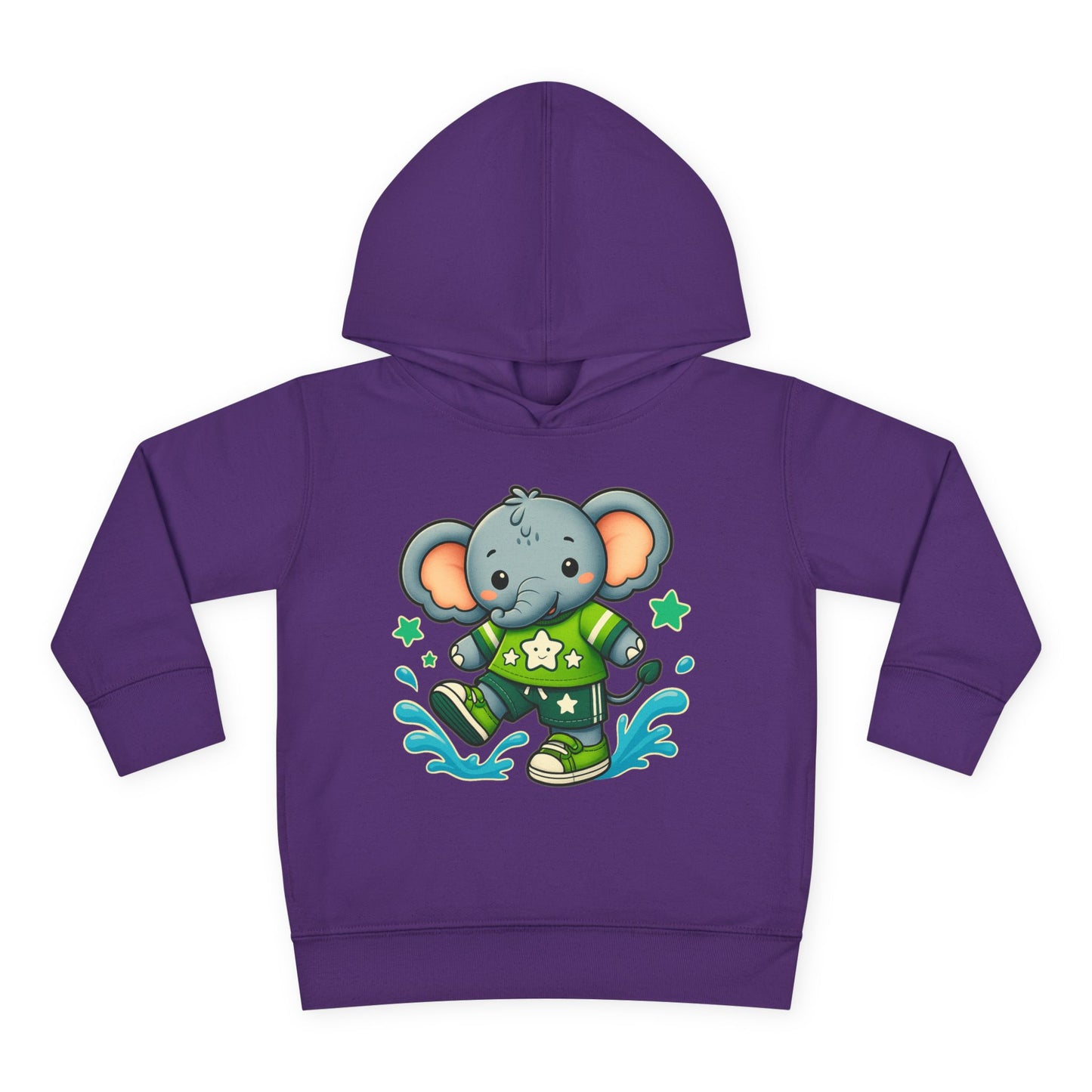 Toddler Splash & Dash Elephants Fleece Hoodie