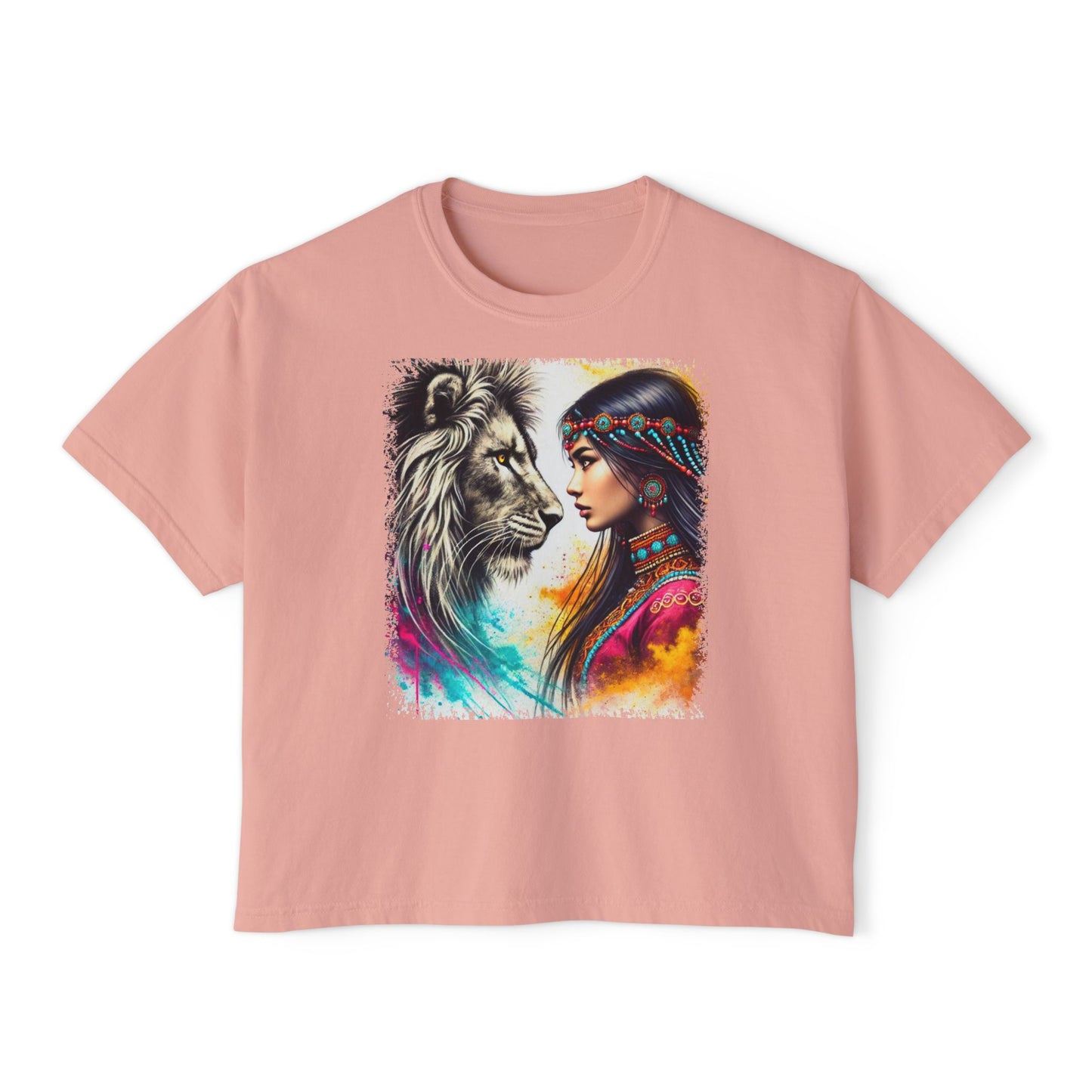 PERSONALIZE Untamed Grace Oversized Boxy Fit Graphic T-shirt
