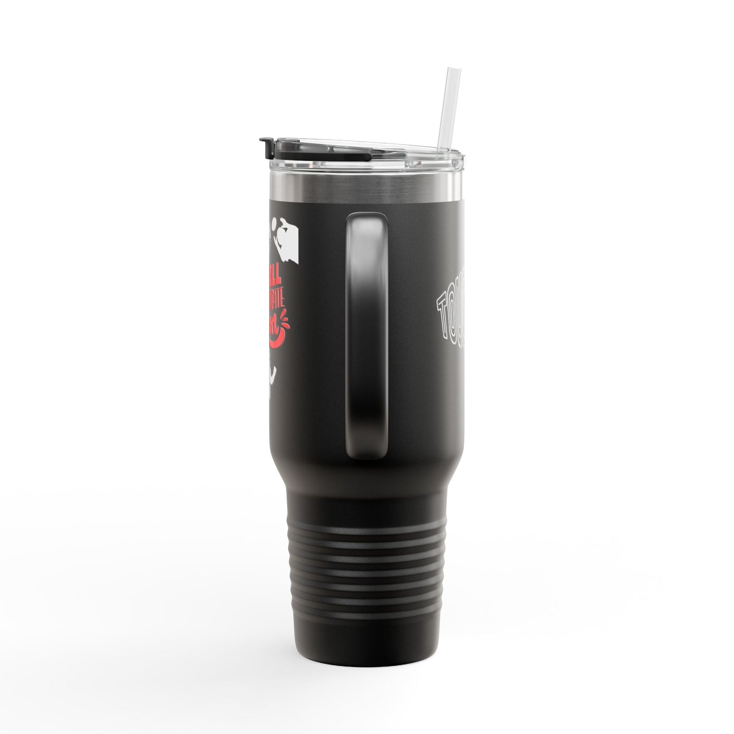 Football Season Touchdown Sporty Insulated Travel Mug, 40oz