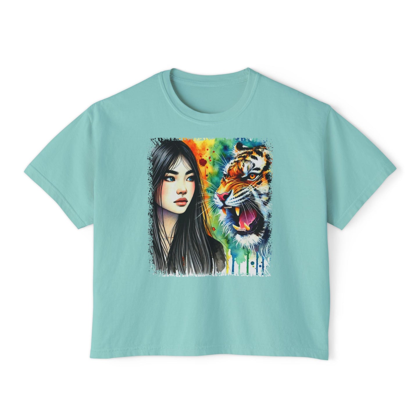 PERSONALIZE Whispers to the Wild - Oversized Boxy Fit Graphic T-shirt