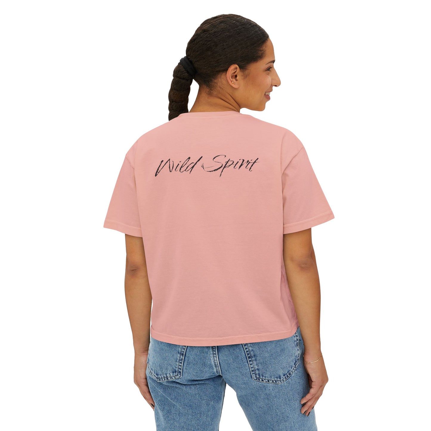 PERSONALIZE No Hesitation - Oversized Boxy Fit Graphic T-shirt