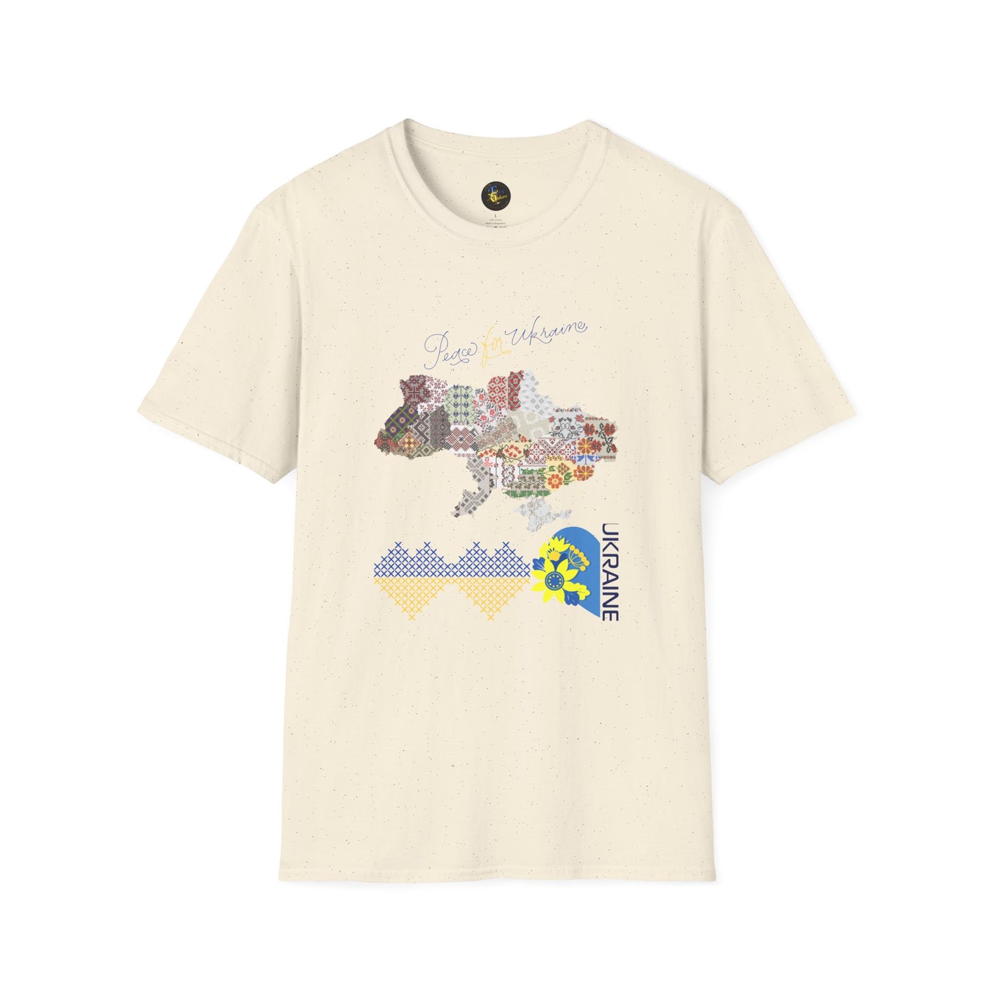 Peace in Every Stitch - Unisex Cotton T-Shirt
