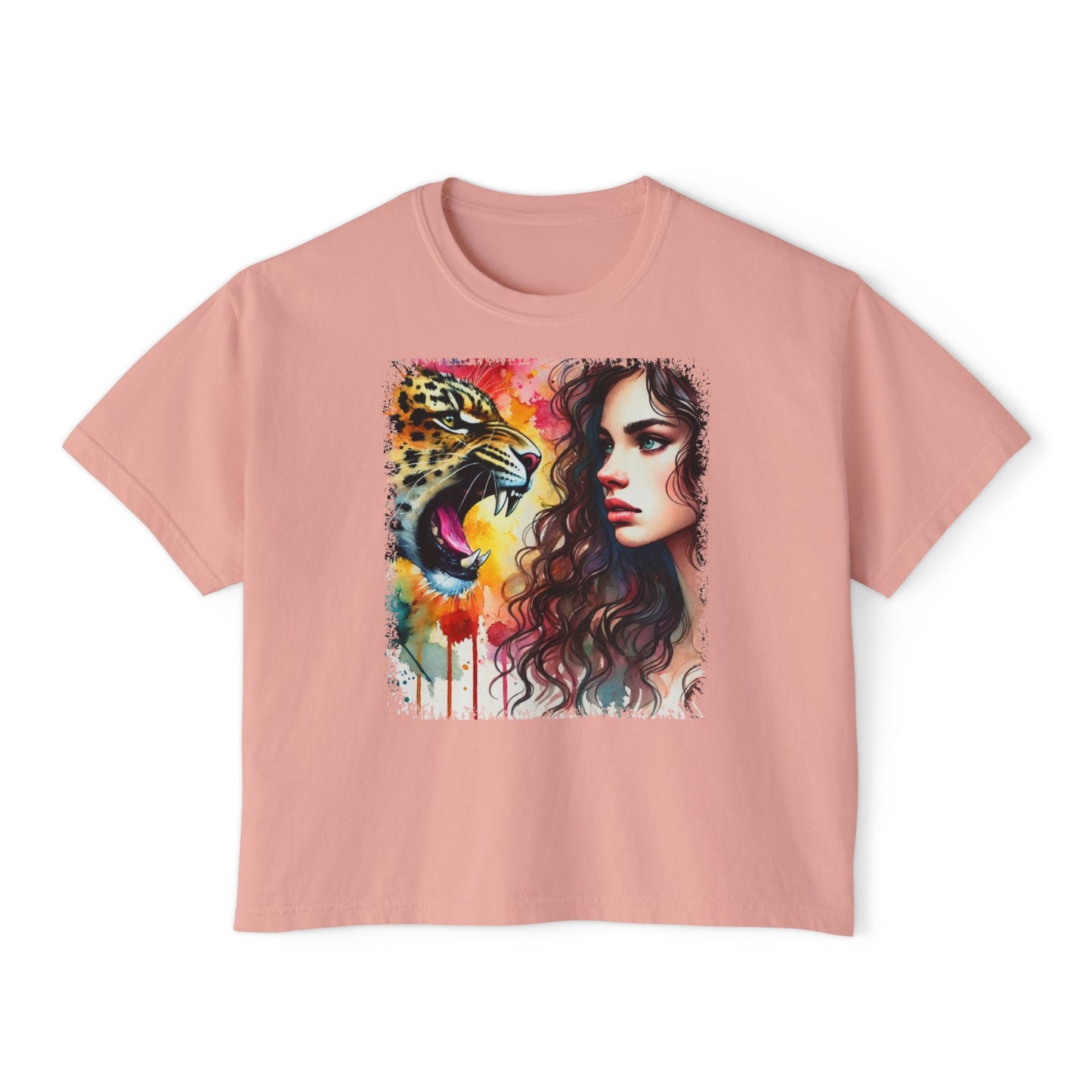 PERSONALIZE The Calm Before the Sprint - Oversized Boxy Fit Graphic T-shirt