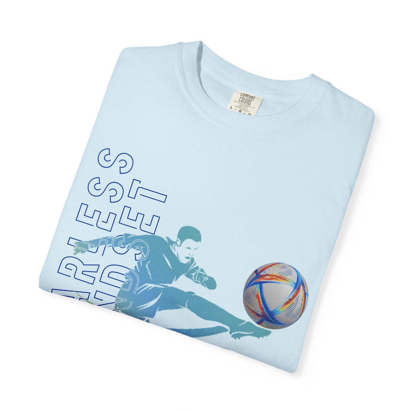 Unisex Soccer Turbo Blaze Garment-Dyed T-shirt