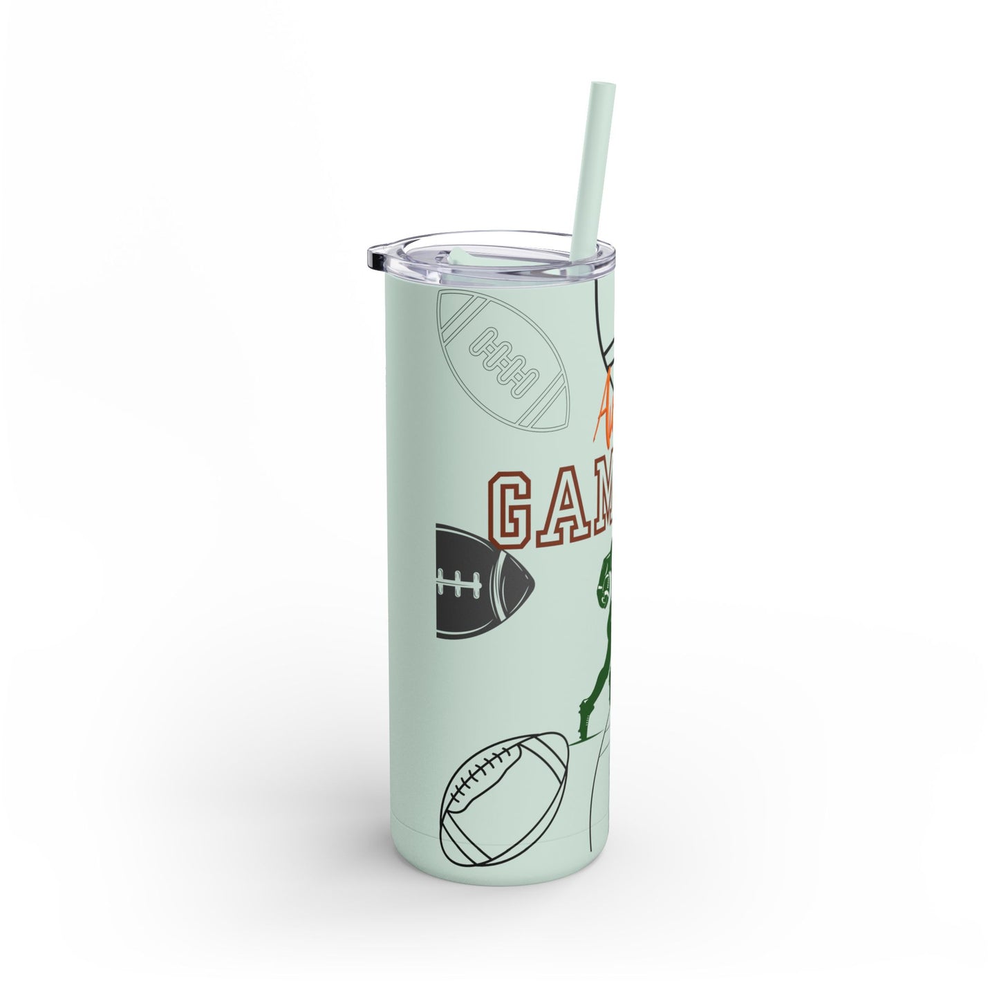 Football Season Matte Tumbler, 20oz