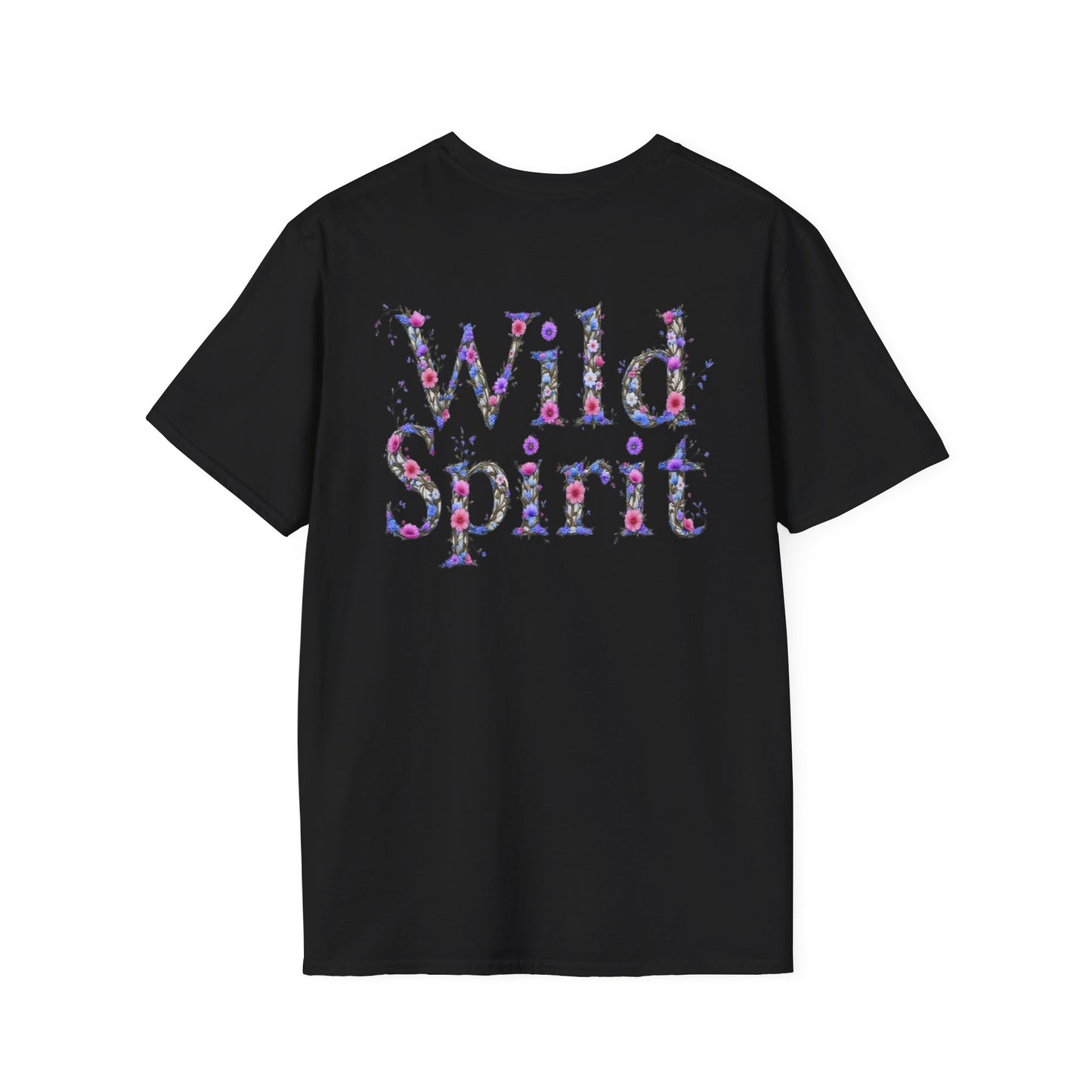 Wild Spirit Butterfly V-Neck Tee for Women