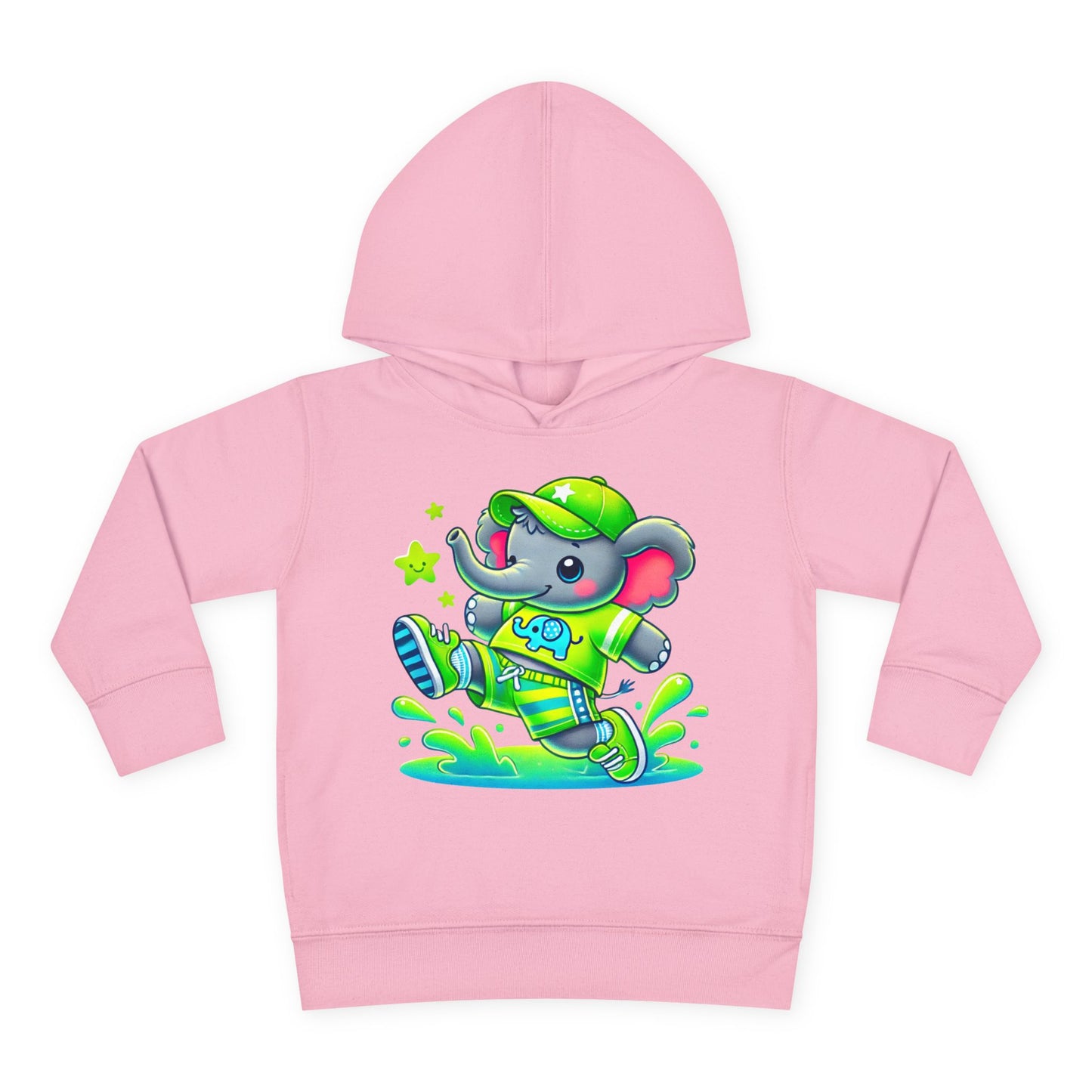 Toddler Bright Stars & Big Smiles Fleece Hoodie