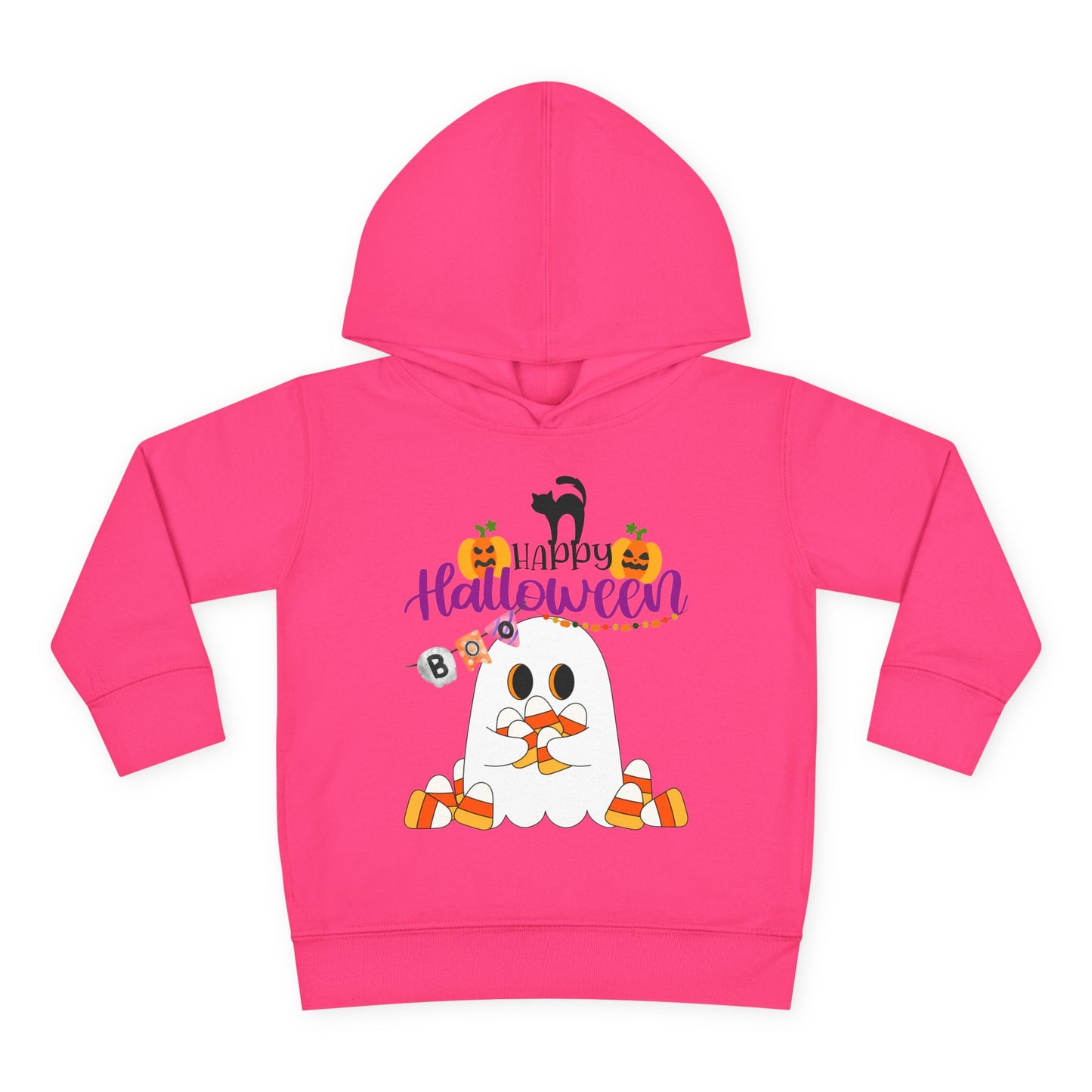 Toddler Candy Ghost Cutie Fleece Hoodie