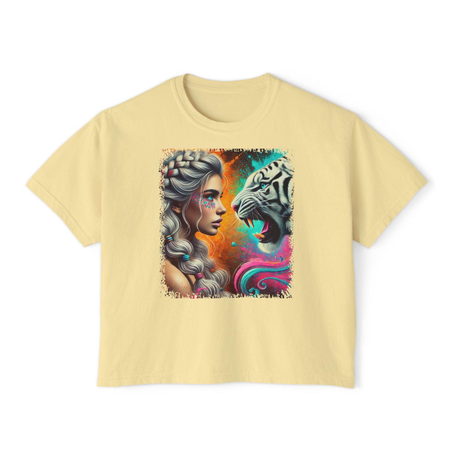 PERSONALIZE Uncaged Resolve - Oversized Boxy Fit Graphic T-shirt