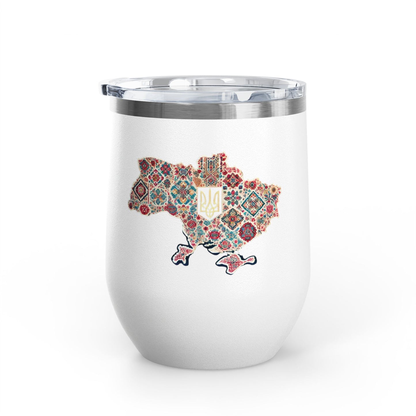 Ukrainian Pride Travel Mug Size 12oz