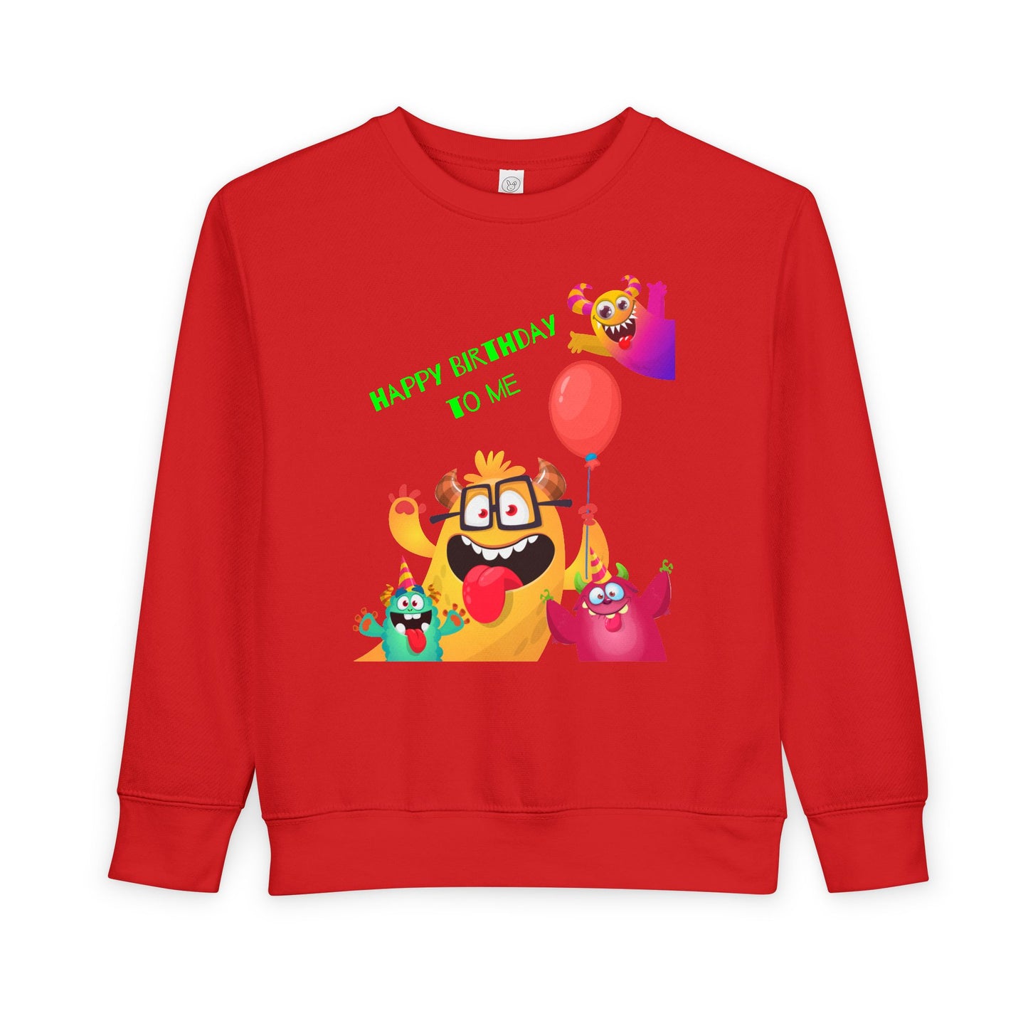 Toddler Happy Birthday Monsters Sweatshirt