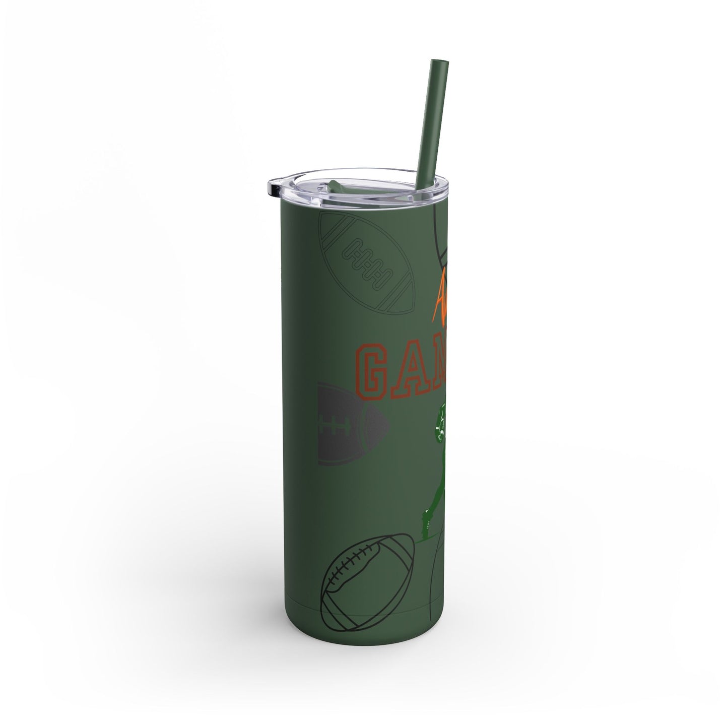 Football Season Matte Tumbler, 20oz