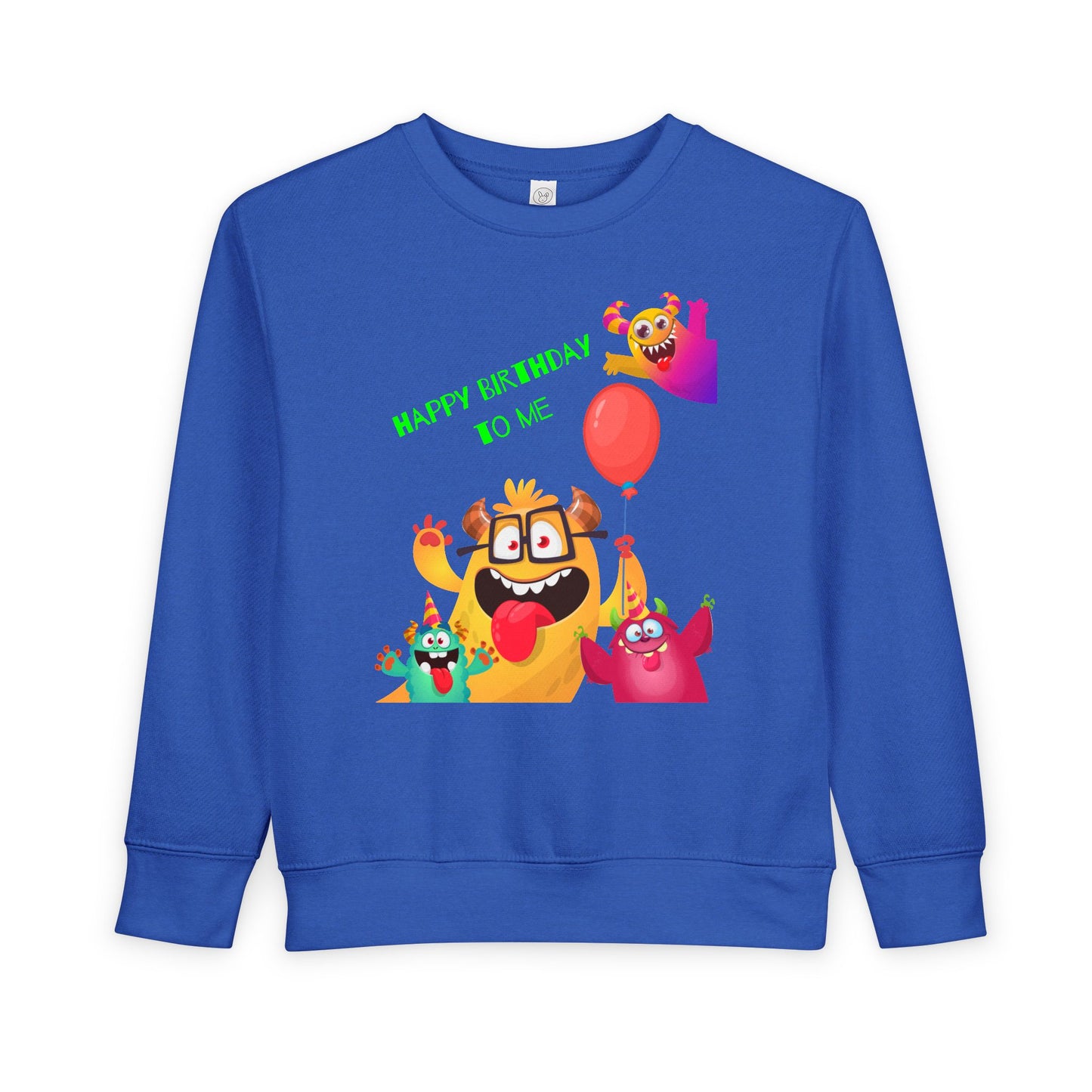 Toddler Happy Birthday Monsters Sweatshirt