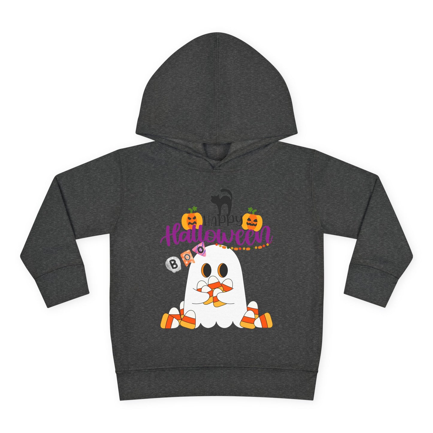 Toddler Candy Ghost Cutie Fleece Hoodie