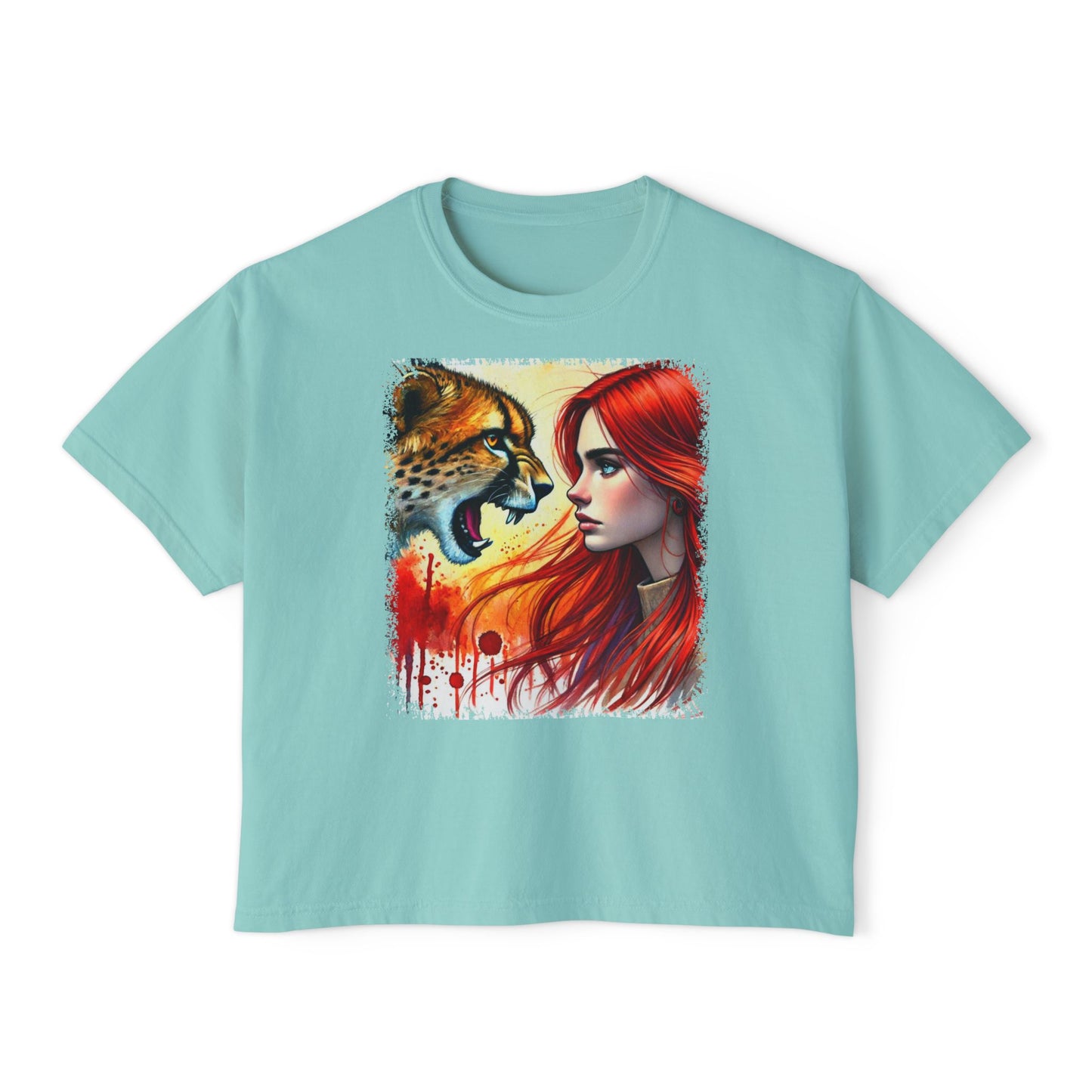 PERSONALIZE No Hesitation - Oversized Boxy Fit Graphic T-shirt