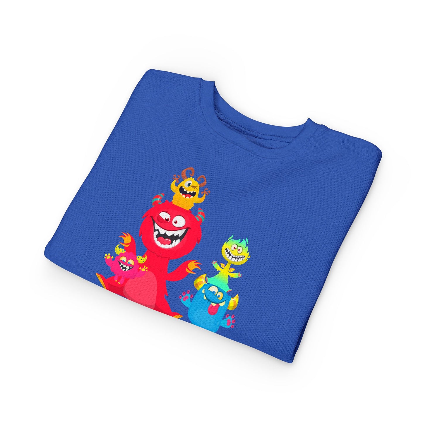 Toddler Colorful Monsters Sweatshirt