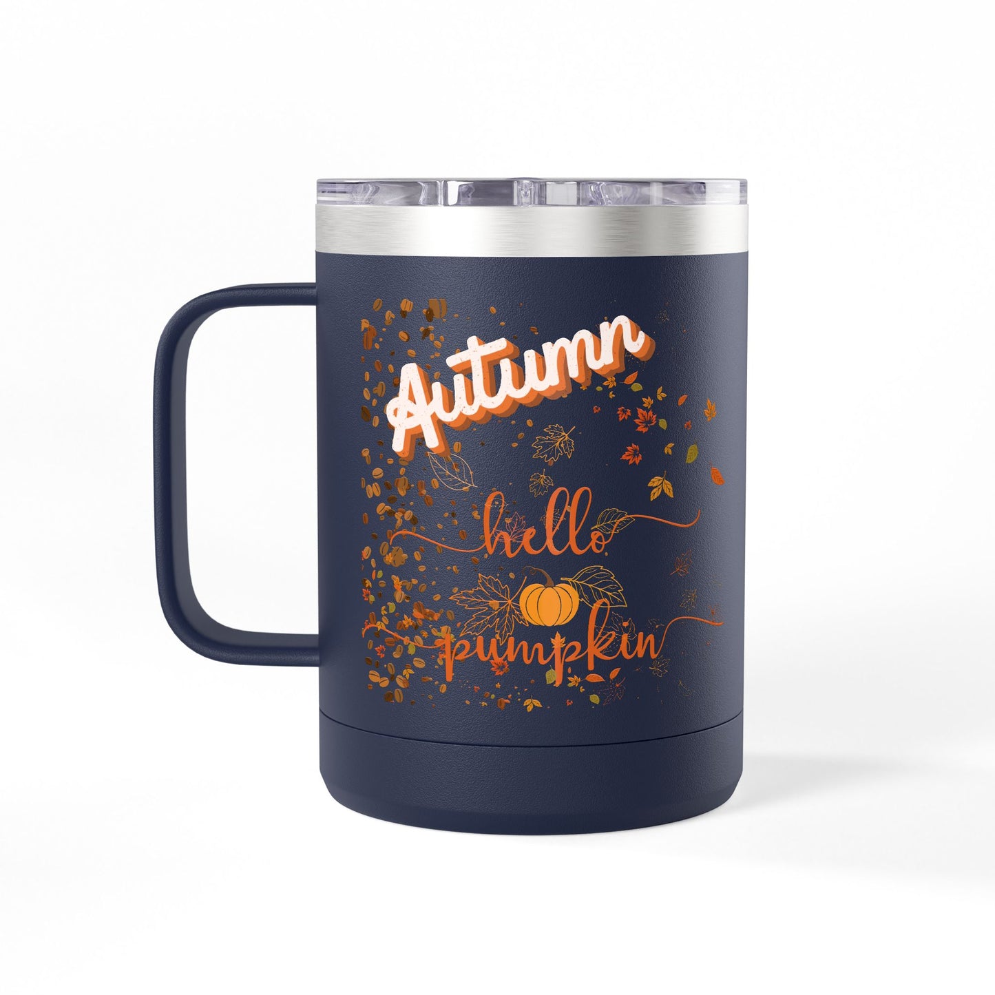 Autumn Coffee Mug Tumbler, 15oz