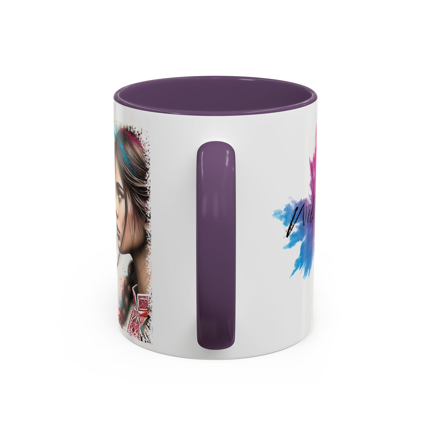 Ukrainian Wild Spirit Girl Mug Size 11oz, 15oz
