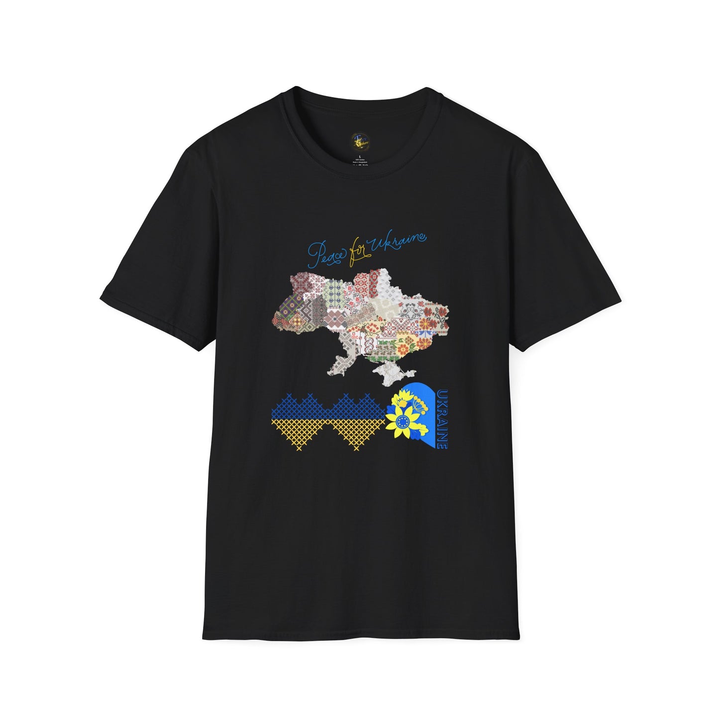 Peace in Every Stitch - Unisex Cotton T-Shirt