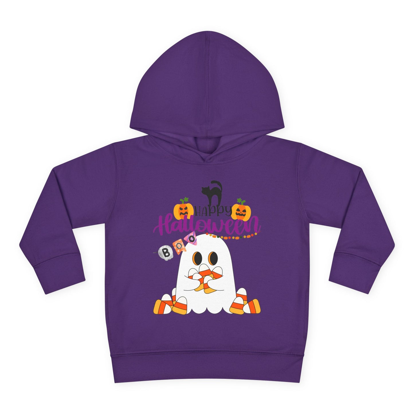Toddler Candy Ghost Cutie Fleece Hoodie
