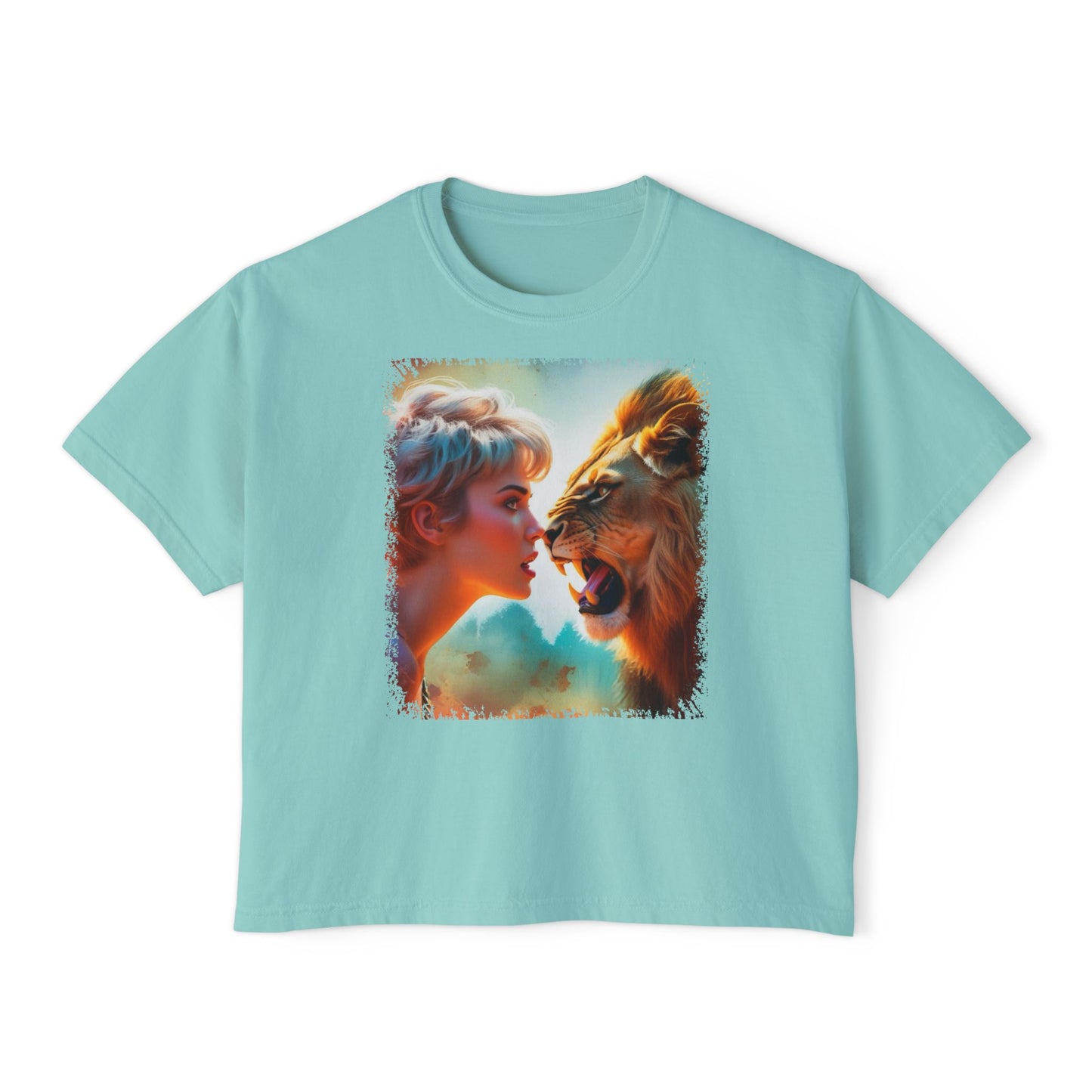 PERSONALIZE Grace Under Fire - Oversized Boxy Fit Graphic T-shirt