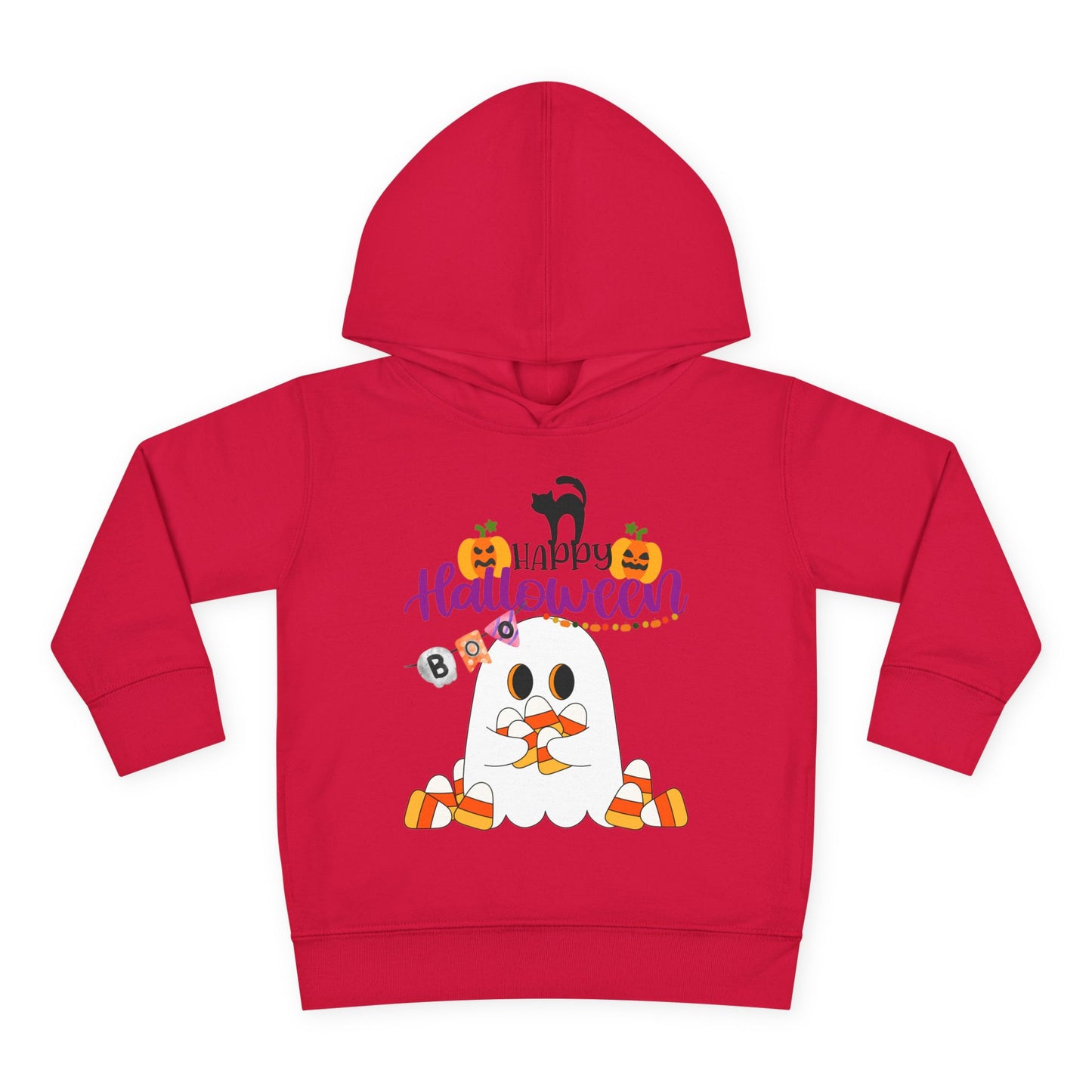 Toddler Candy Ghost Cutie Fleece Hoodie