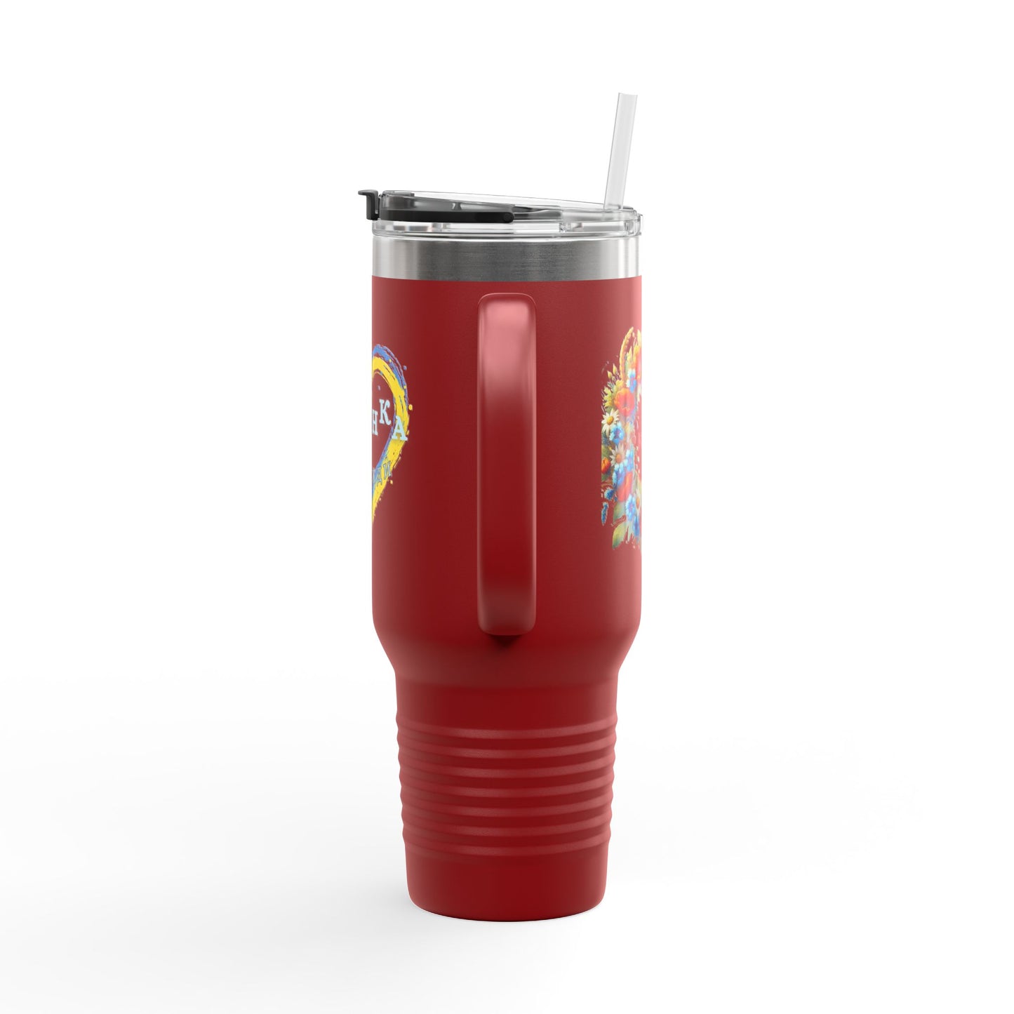 Ukrainian Girl Forever Insulated Travel Mug, 40oz