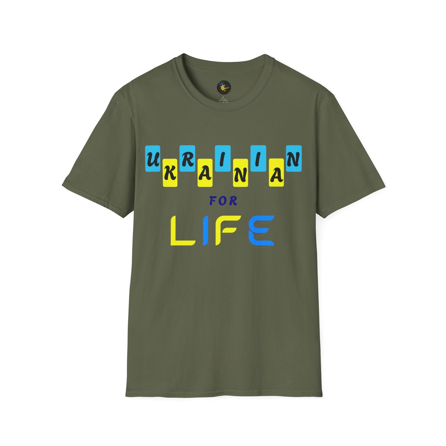 Ukrainian Pride T-Shirt, Unisex Comfort Blend Tee