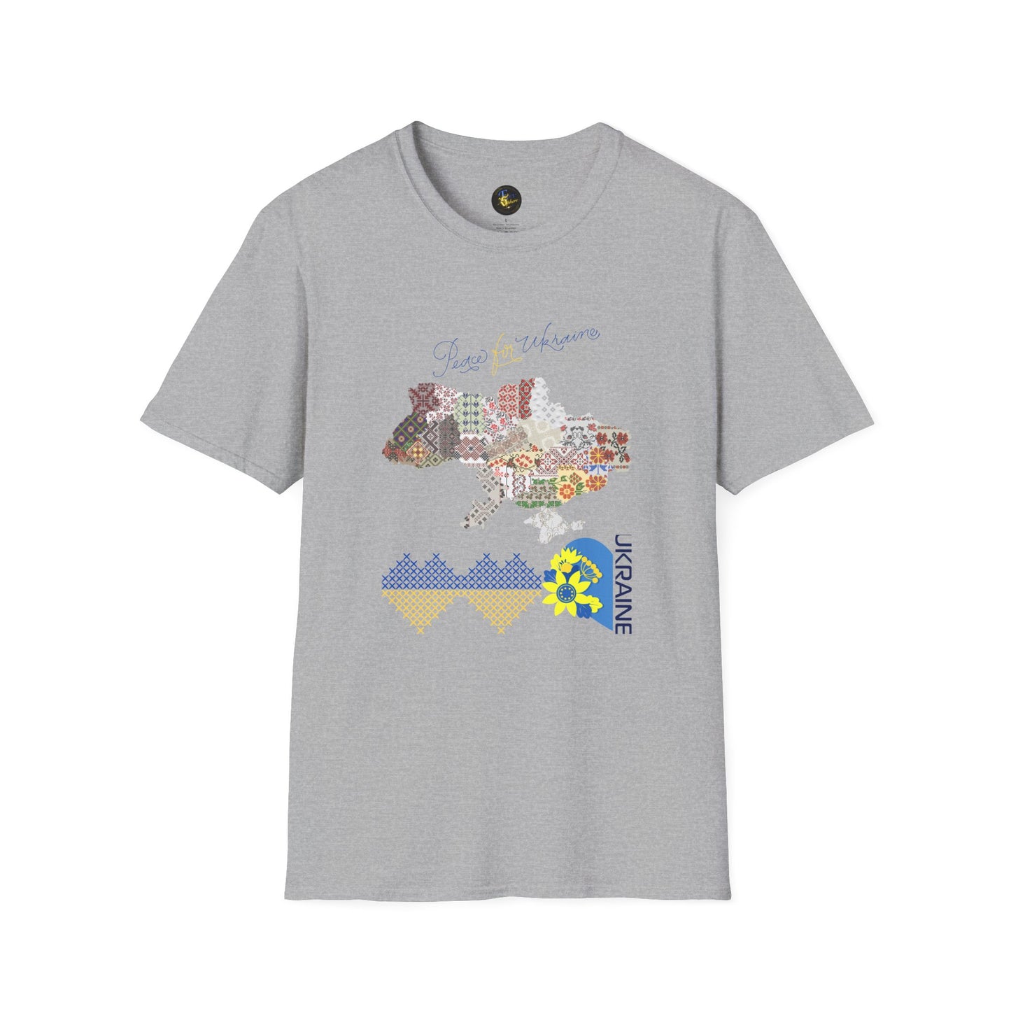 Peace in Every Stitch - Unisex Cotton T-Shirt