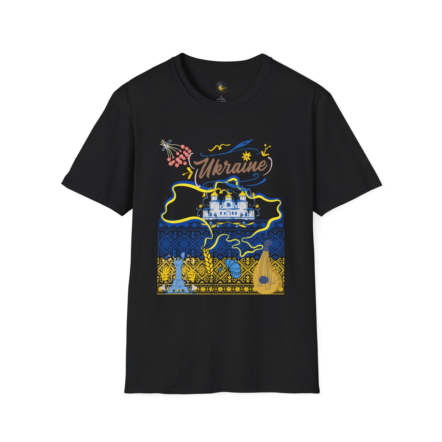 Fields, Faith & Freedom - Unisex Cotton T-Shirt for Men & Women