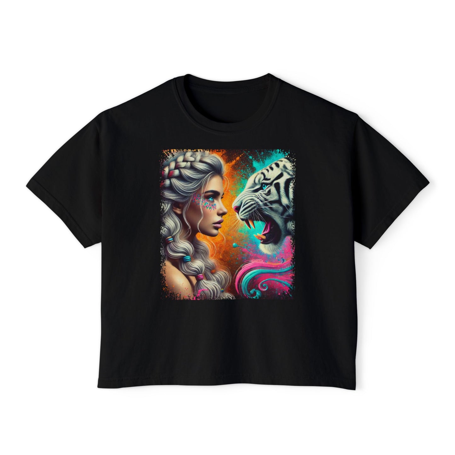 PERSONALIZE Uncaged Resolve - Oversized Boxy Fit Graphic T-shirt