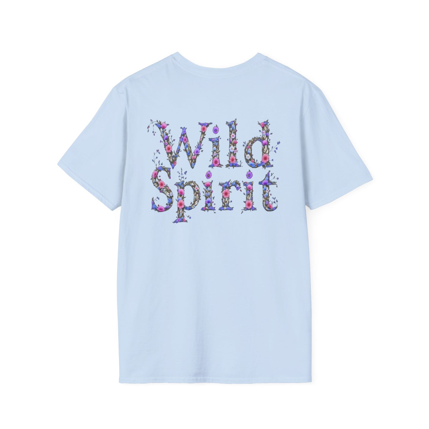 Wild Spirit Butterfly V-Neck Tee for Women