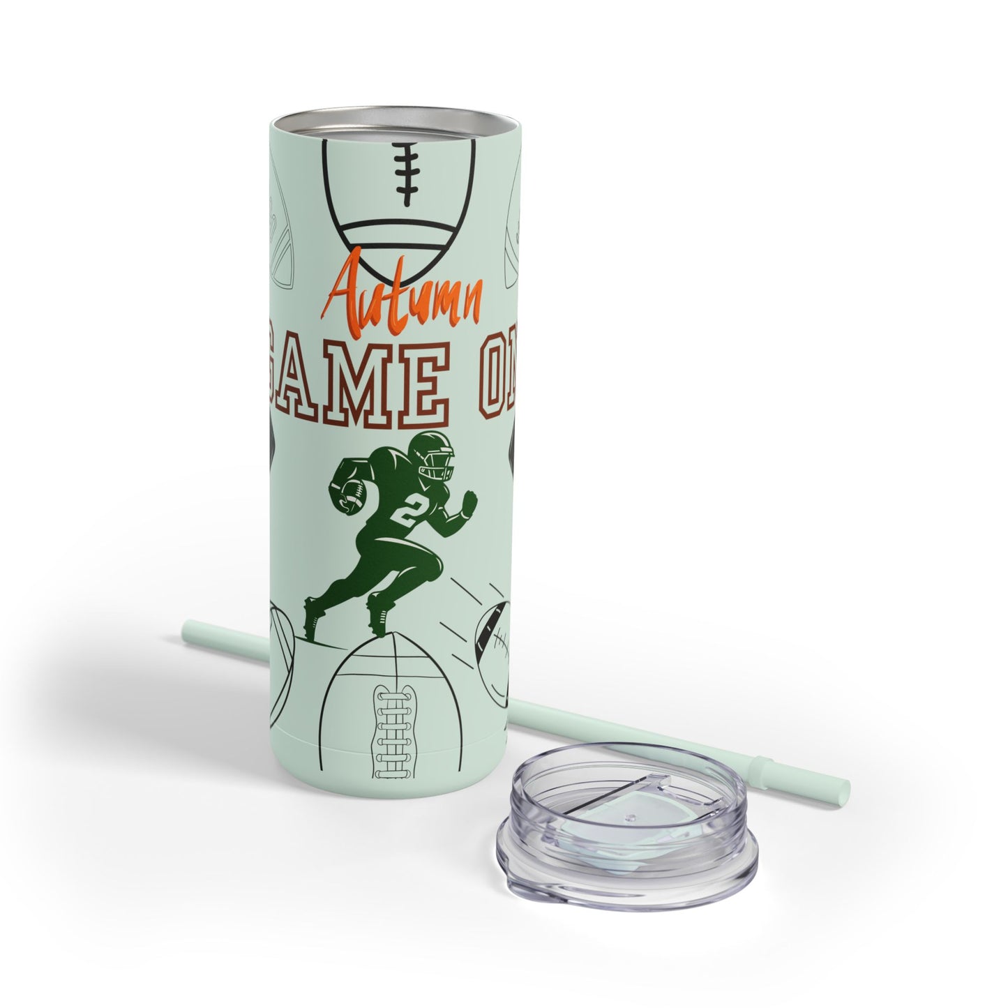 Football Season Matte Tumbler, 20oz
