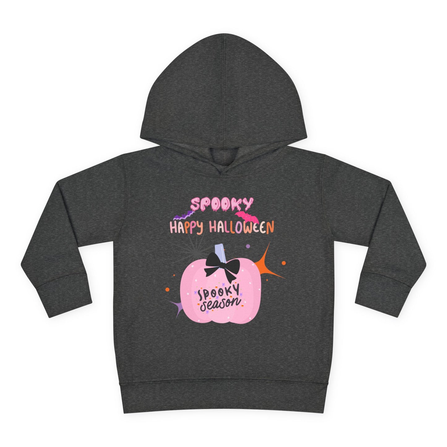 Toddler Pretty in Pink Spooky Season Fleece Hoodie