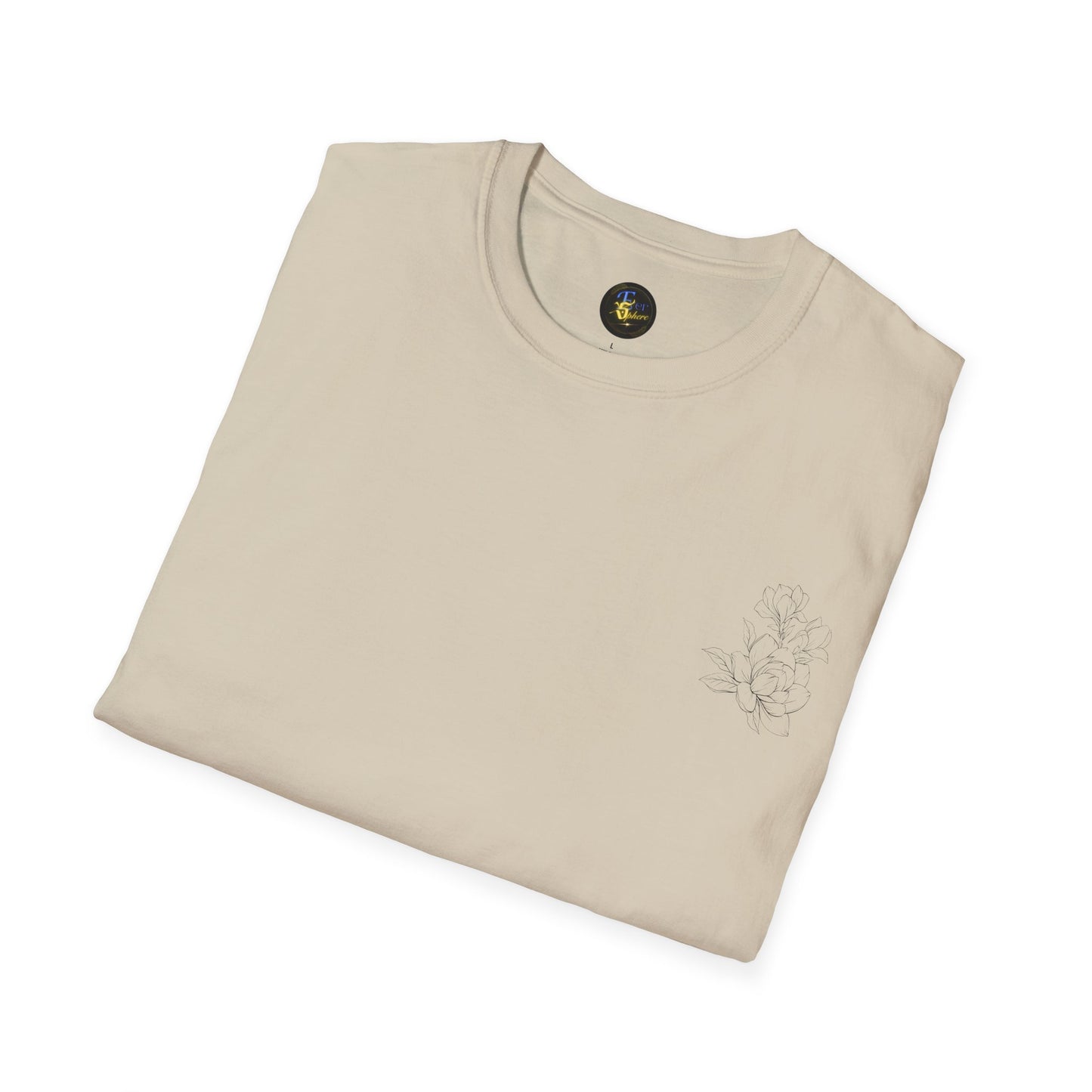 Wild Spirit Butterfly V-Neck Tee for Women