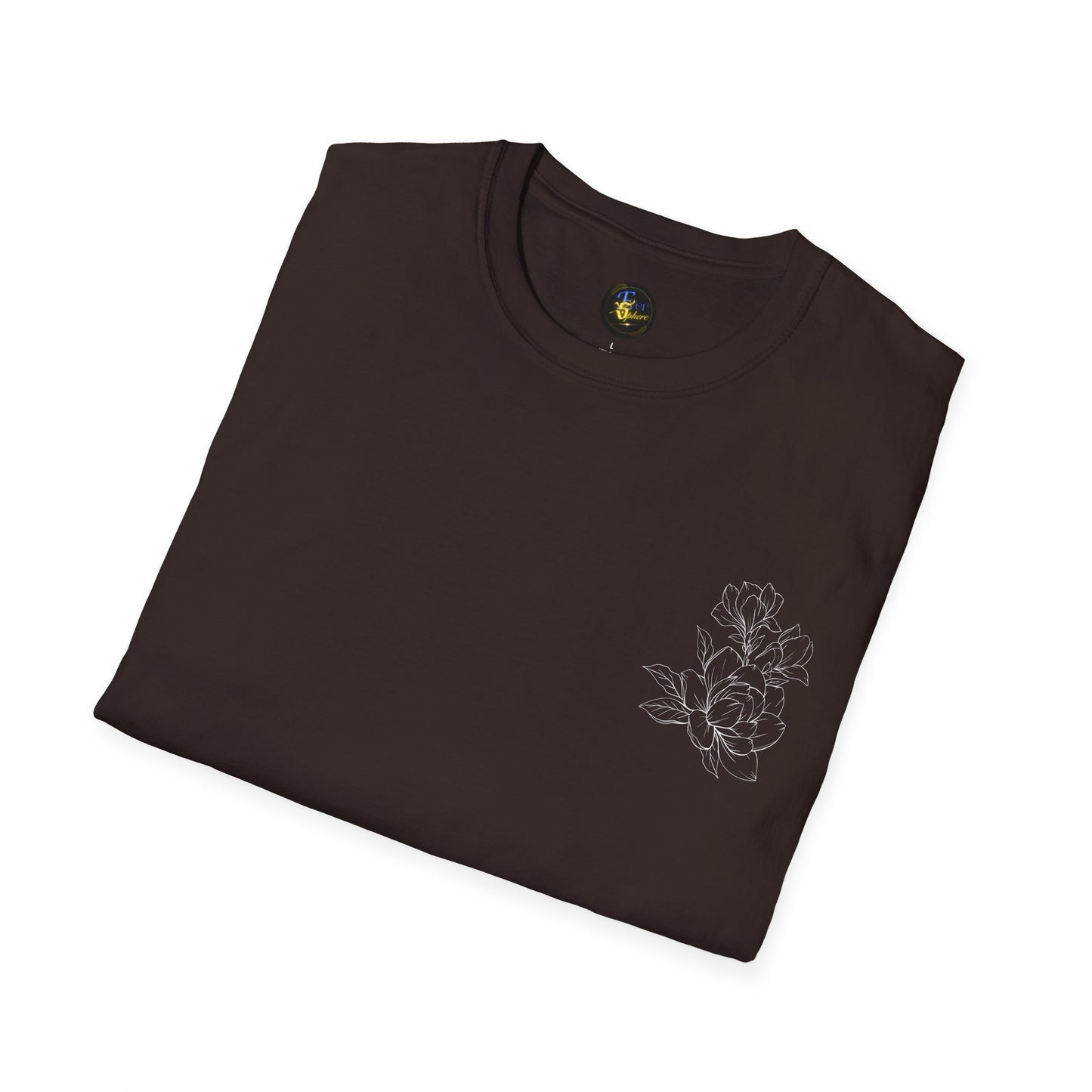 Wild Spirit Butterfly V-Neck Tee for Women