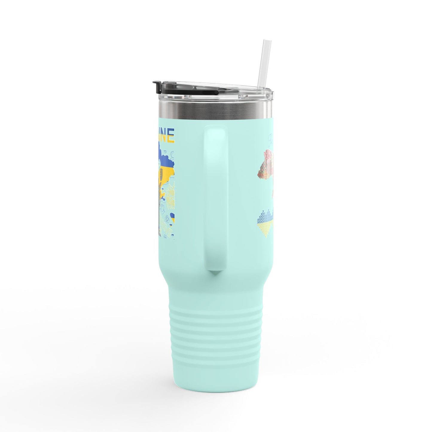 Ukrainian Free Spirit Travel Mug, 40oz
