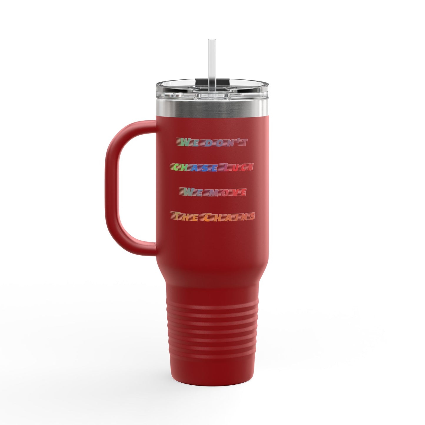 Game On Football Season Sporty Insulated Travel Mug, 40oz